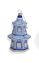 Load image into Gallery viewer, White Pagoda Ornament