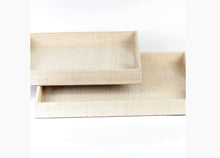 Load image into Gallery viewer, Raffia serving tray - Large