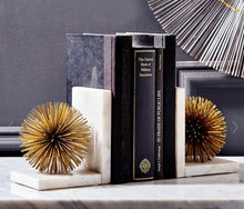 Load image into Gallery viewer, Gold starburst bookends | Set of 2