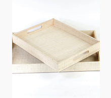 Load image into Gallery viewer, Raffia Serving Tray - Small